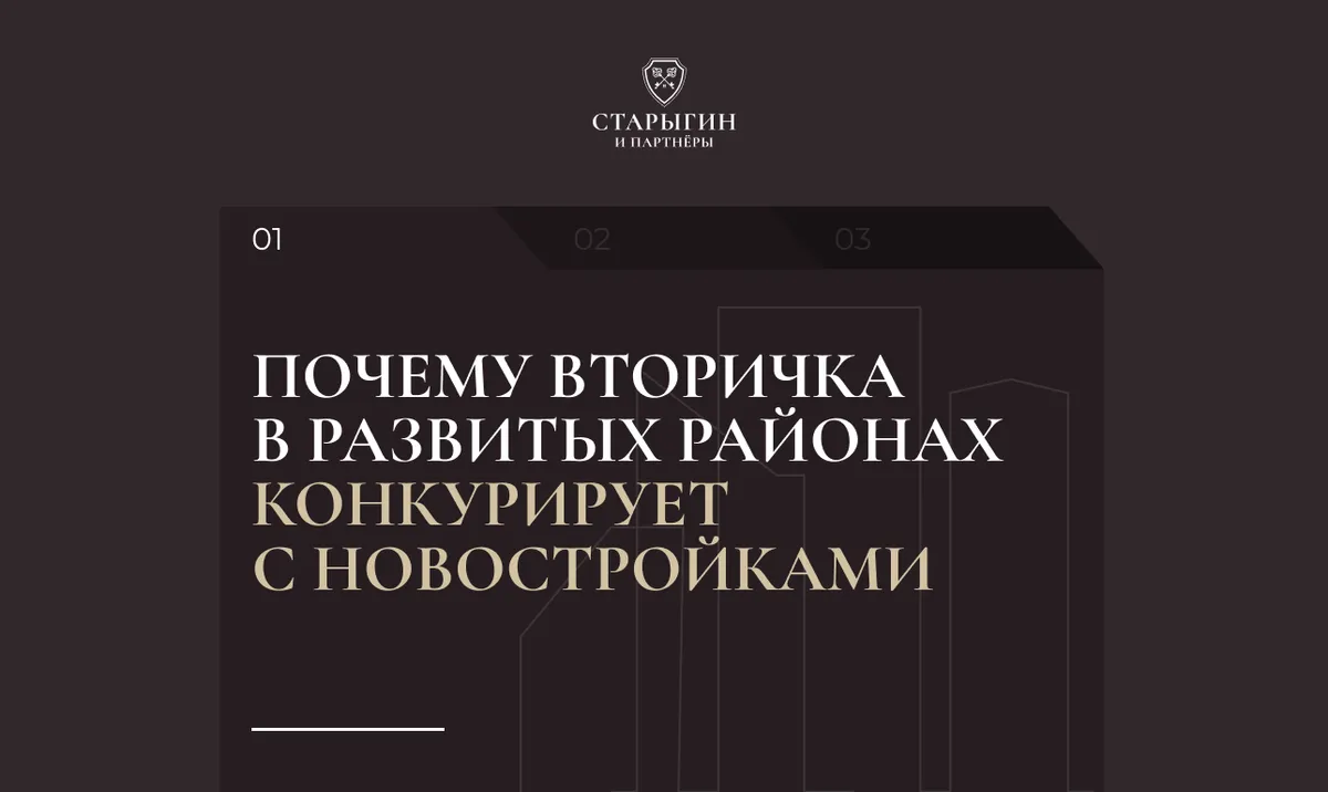 Почему вторичка в развитых районах конкурирует с новостройками