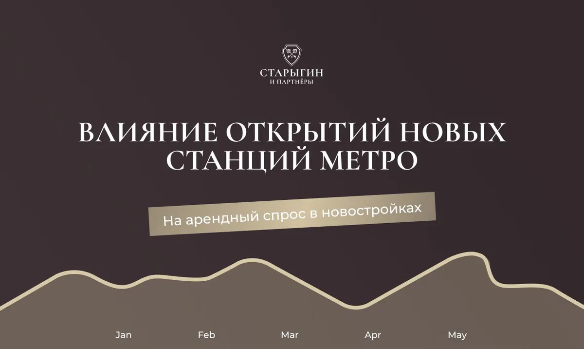 Влияние открытий новых станций метро на арендный спрос в новостройках