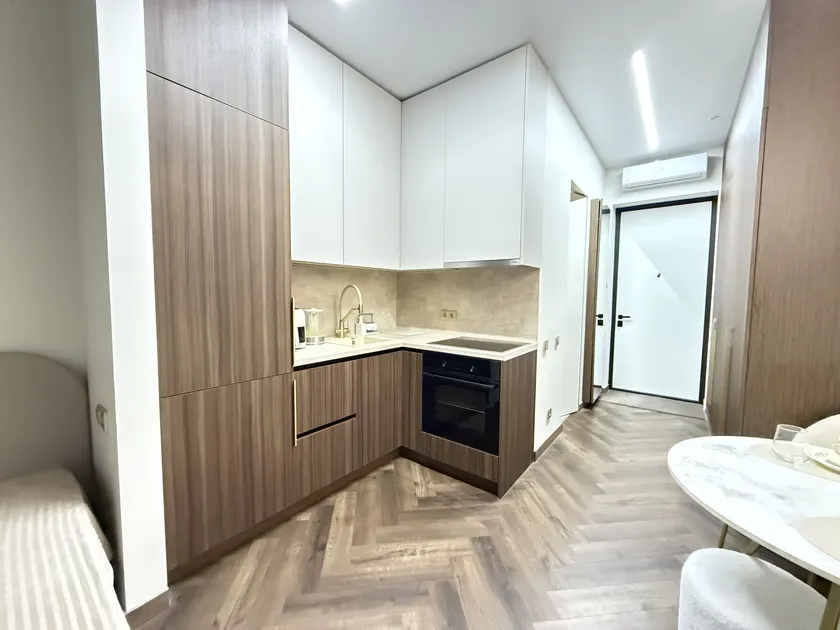 студия 24 м² в новом ЖК Level Мичуринский без комиссии — интерьер 3