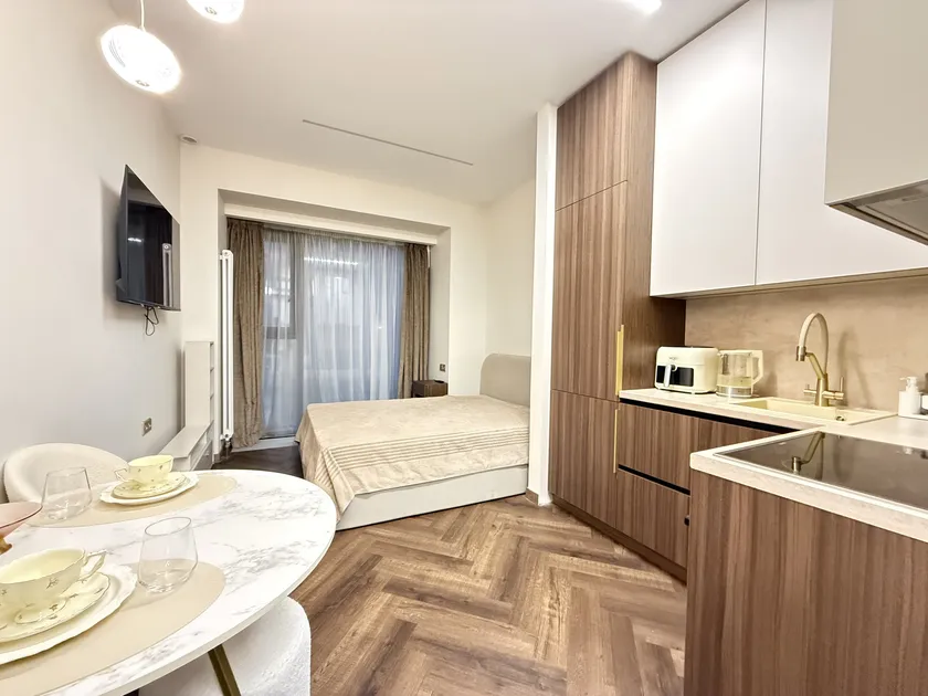 студия 24 м² в новом ЖК Level Мичуринский без комиссии — интерьер 10